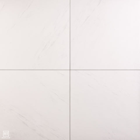 Ariston White Matte Porcelain Tile