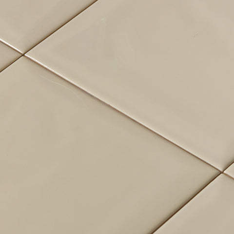 Courtney Almond Glossy Wall Tile