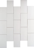 Courtney White Ceramic Floor & Wall Tile