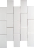 Courtney White Ceramic Floor & Wall Tile